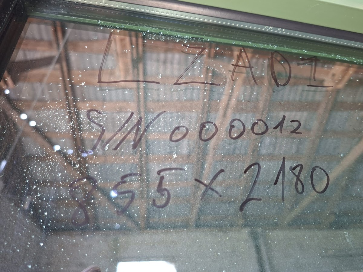 Langas 855 × 2180 mm, LZAD1