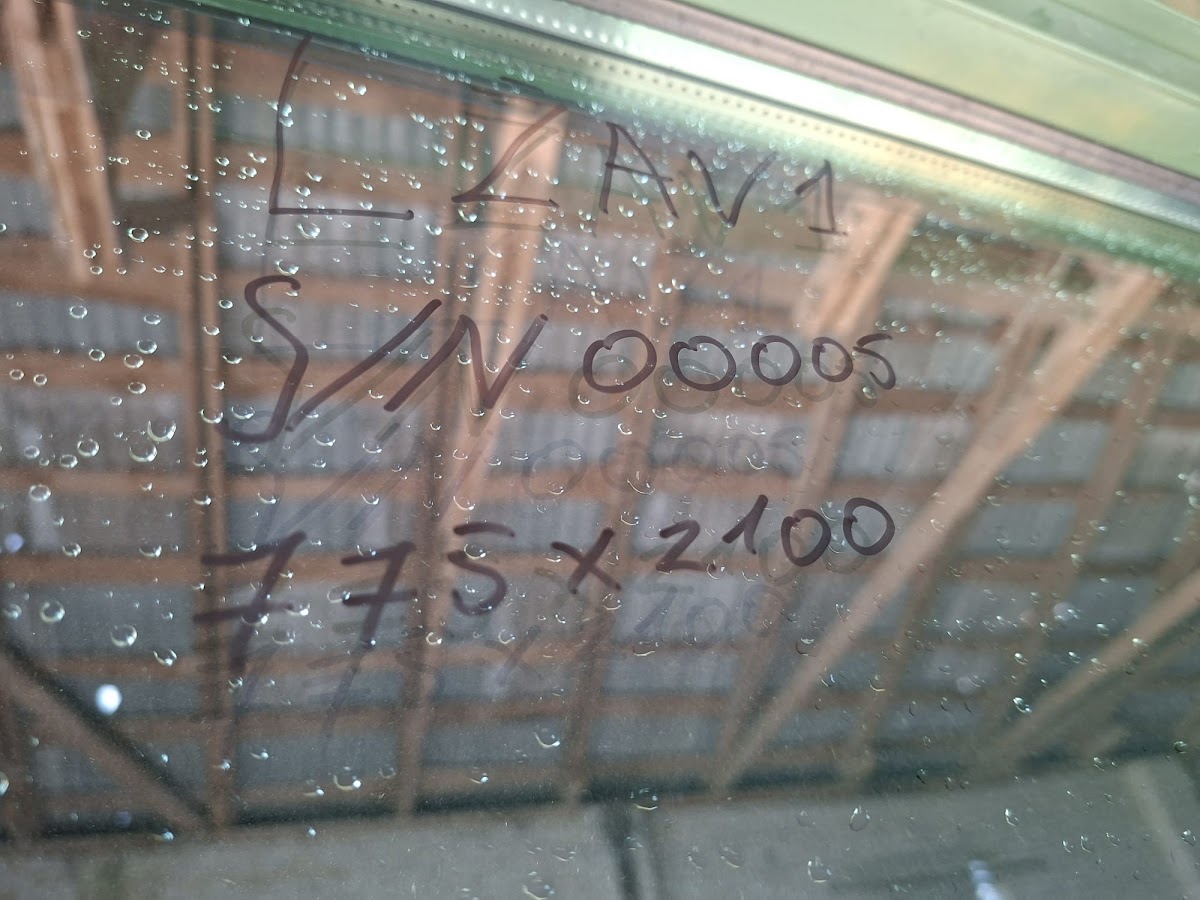 Langas 775 × 2100 mm, LZAV1